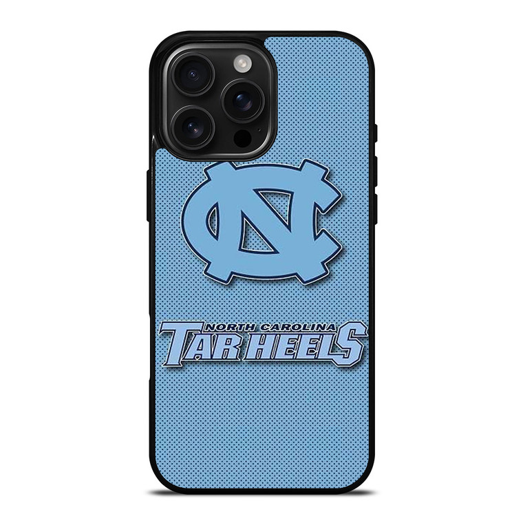NORTH CAROLINA TAR HEELS LOGO BASKETBALL UNIVERSITY TEAM iPhone 16 Pro Max Case Cover