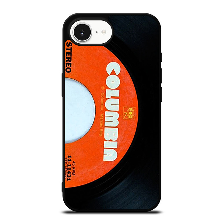 VINYL RECORD BLACK DISK iPhone 16e Case Cover