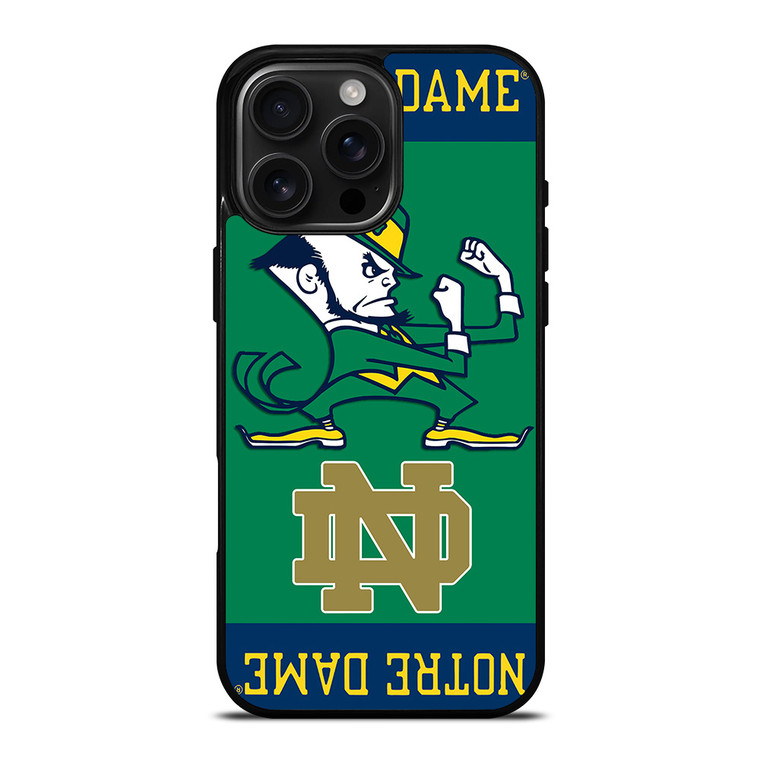 NOTRE DAME FIGHTING iPhone 16 Pro Max Case Cover