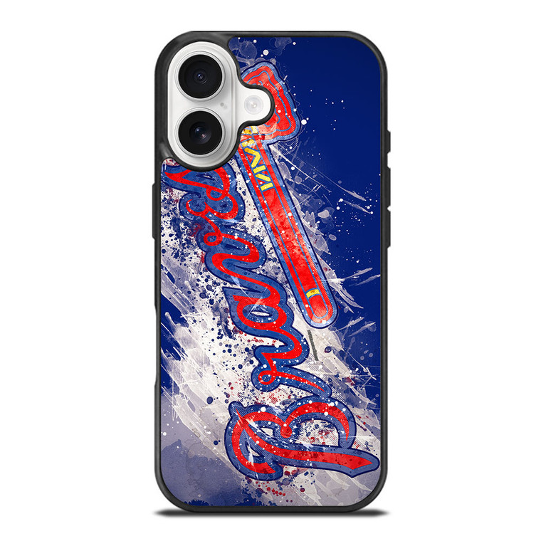 ATLANTA BRAVES ART LOGO iPhone 17 Case Cover