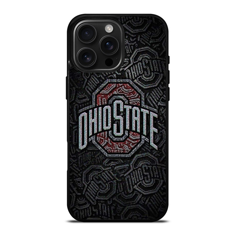 OHIE STATE BUCKEYES LOGO ART iPhone 16 Pro Max Case Cover