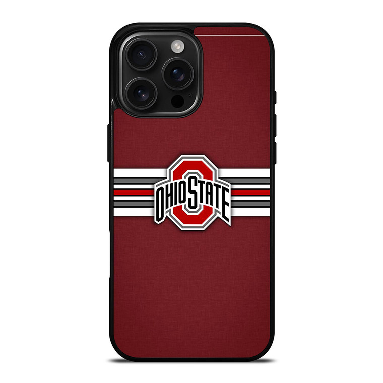 OHIE STATE BUCKEYES LOGO EMBLEM iPhone 16 Pro Max Case Cover