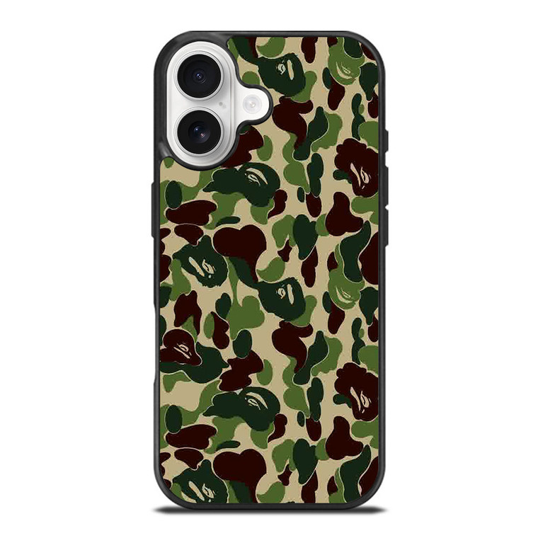 BAPE BATHING APE CAMO iPhone 17 Case Cover