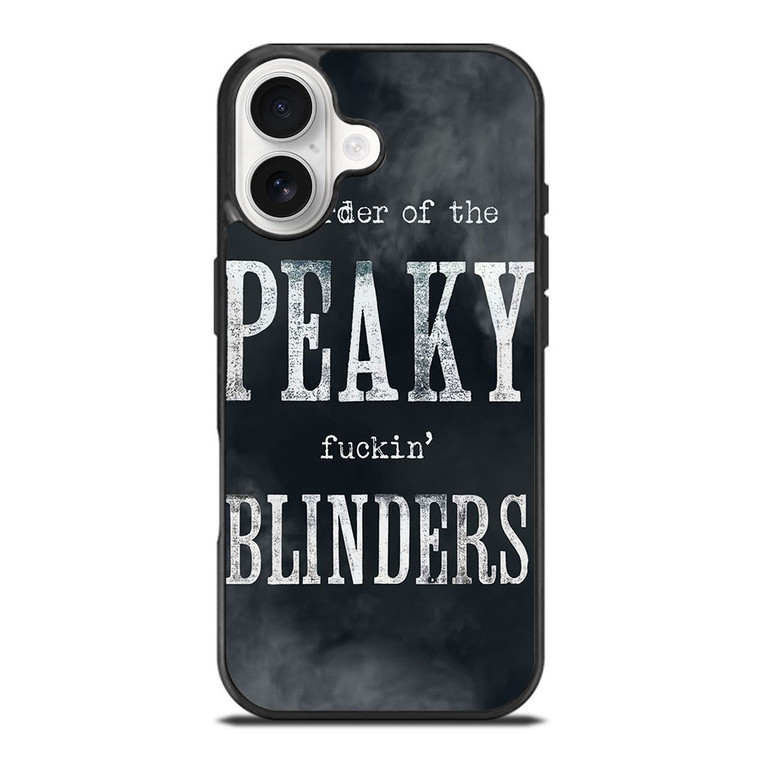 BY THE ORDER OF PEAKY BLINDERS SERIES iPhone 17 Case Cover