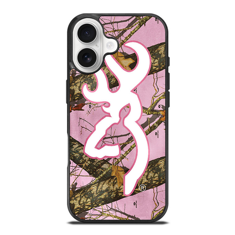 CAMO BROWNING PINK iPhone 17 Case Cover CAMO BROWNING PINK iPhone 17 Case Cover