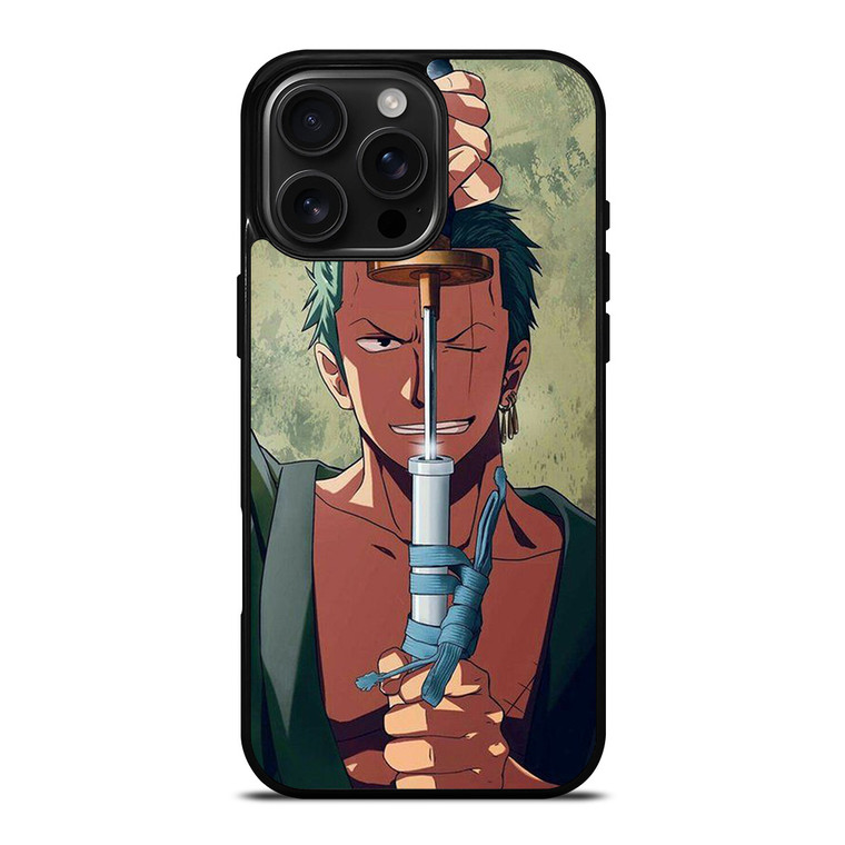 ONE PIECE ZORO SWORD iPhone 16 Pro Max Case Cover