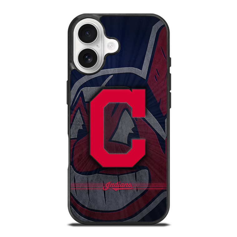 CLEVELAND INDIANS METAL LOGO iPhone 17 Case Cover CLEVELAND INDIANS METAL LOGO iPhone 17 Case Cover