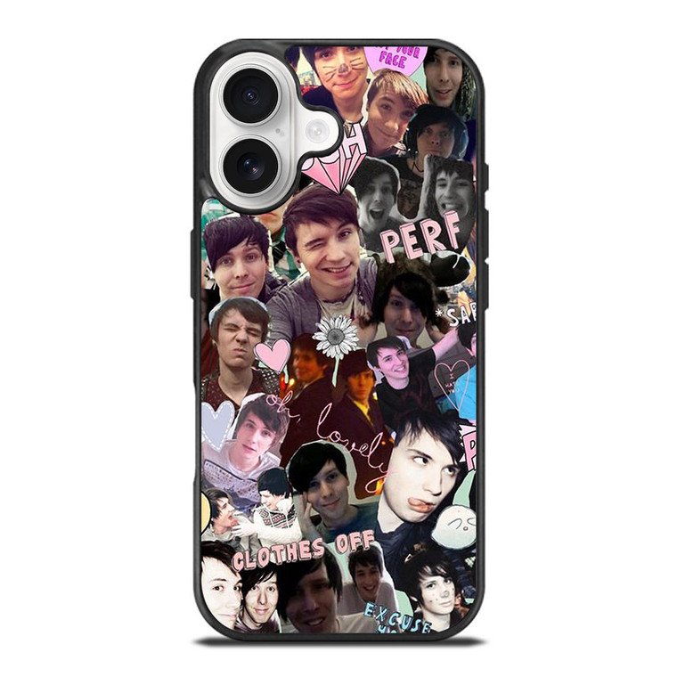 COLLAGE DAN AND PHIL iPhone 17 Case Cover