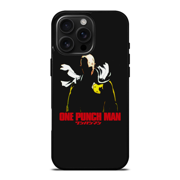 ONE PUNCH MAN SAITAMA iPhone 16 Pro Max Case Cover