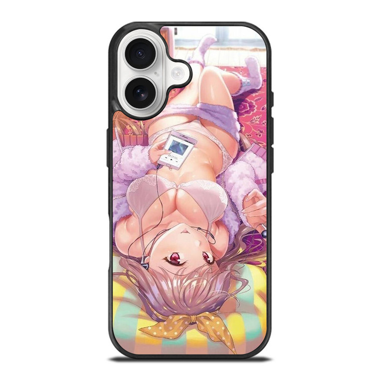 ECCHI SEXY ANIME LYING iPhone 17 Case Cover