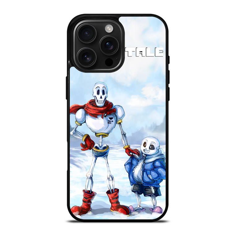PAPYRUS AND UNDERTALE iPhone 16 Pro Max Case Cover