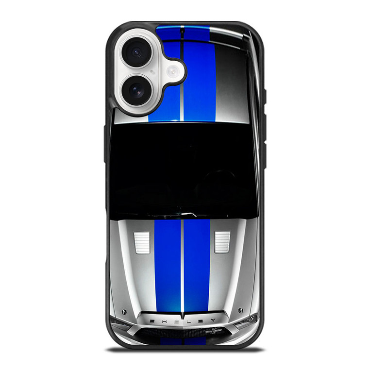 FORD SHELBY MUSTANG SILVER iPhone 17 Case Cover FORD SHELBY MUSTANG SILVER iPhone 17 Case Cover