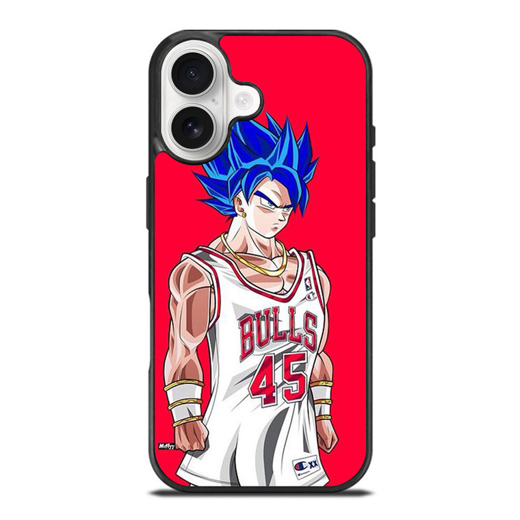 GOKU CHICAGO BULLS DRAGON BALL iPhone 17 Case Cover