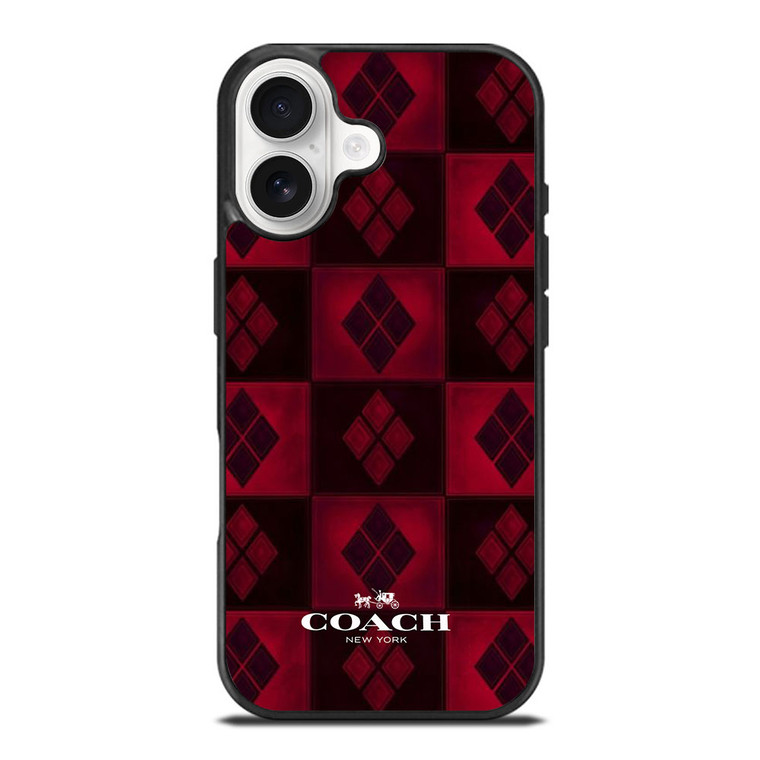 HARLEY QUINN LOGO COACH NEW YORK ICON iPhone 17 Case Cover HARLEY QUINN LOGO COACH NEW YORK ICON iPhone 17 Case Cover