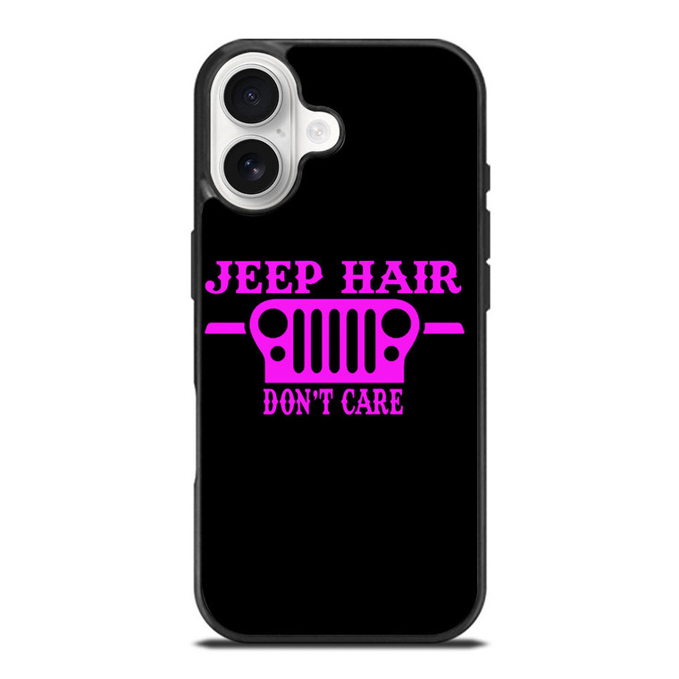 JEEP HAIR DONT CAR PINK GIRL iPhone 17 Case Cover