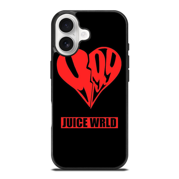 JUICE WRLD 999 HEART LOGO iPhone 17 Case Cover