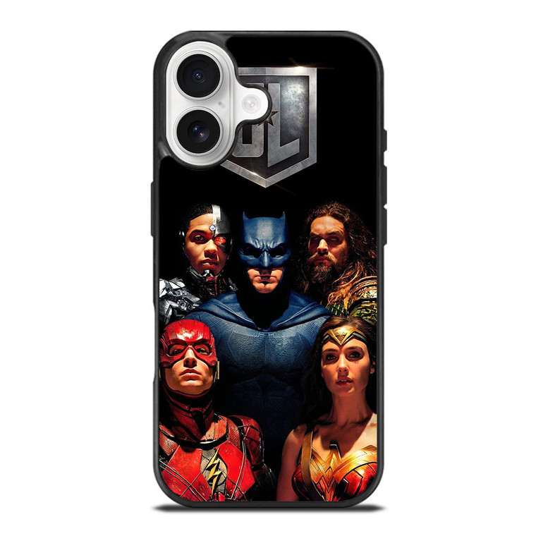 JUSTICE LEAGUE SUPERHEROES iPhone 17 Case Cover JUSTICE LEAGUE SUPERHEROES iPhone 17 Case Cover
