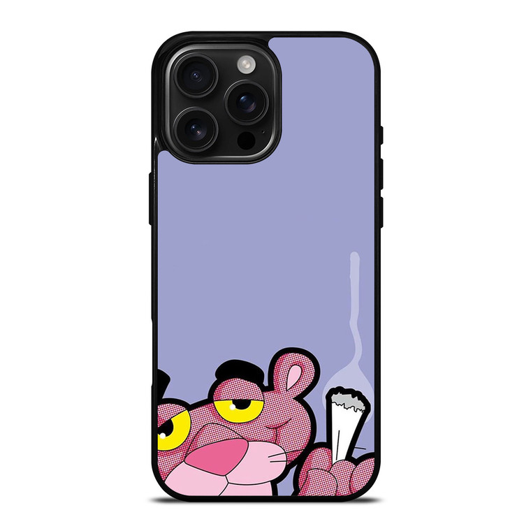 PINK PANTHER SMOKING iPhone 16 Pro Max Case Cover