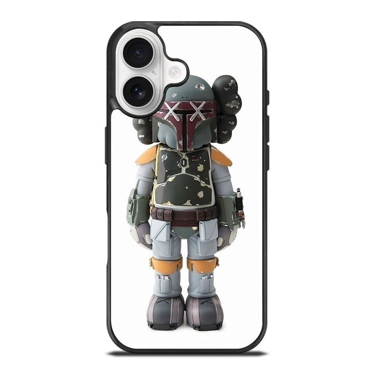 KAWS BOBA FETT STAR WARS iPhone 17 Case Cover KAWS BOBA FETT STAR WARS iPhone 17 Case Cover