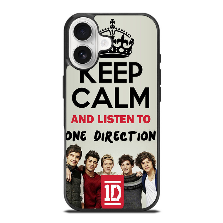 KEEP CALM AND LISTEN TO ONE DIRECTION iPhone 17 Case Cover