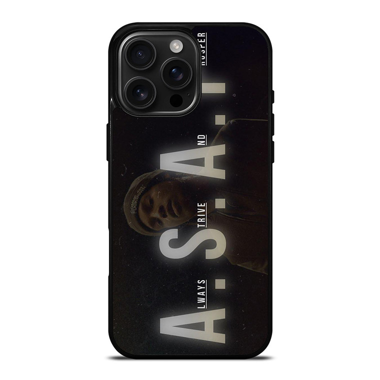 ASAP ROCKY A.S.A.P iPhone 16 Pro Max Case Cover ASAP ROCKY A.S.A.P iPhone 16 Pro Max Case Cover