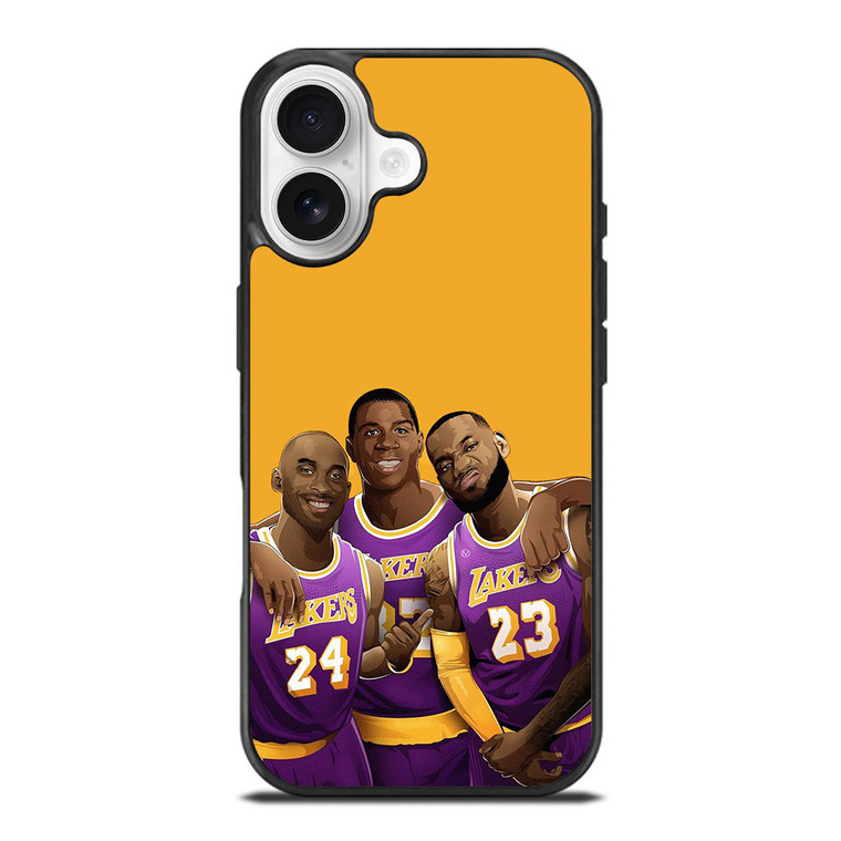 LEGENDS OF LA LAKERS PLAYERS iPhone 17 Case Cover LEGENDS OF LA LAKERS PLAYERS iPhone 17 Case Cover