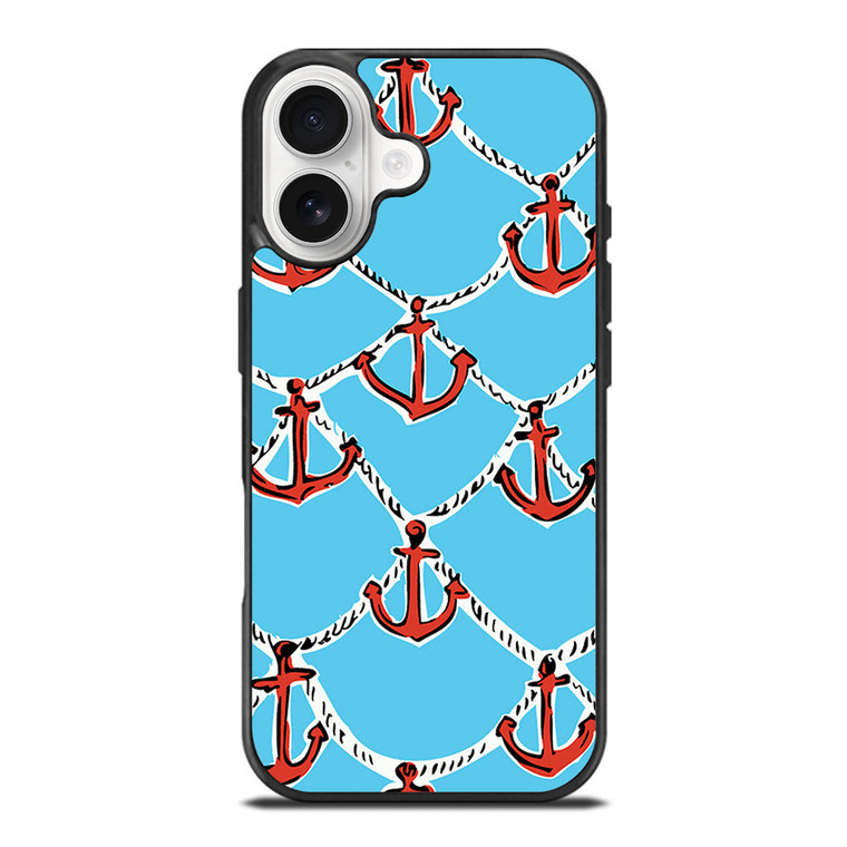 LILLY PULITZER ANCHOR iPhone 17 Case Cover LILLY PULITZER ANCHOR iPhone 17 Case Cover