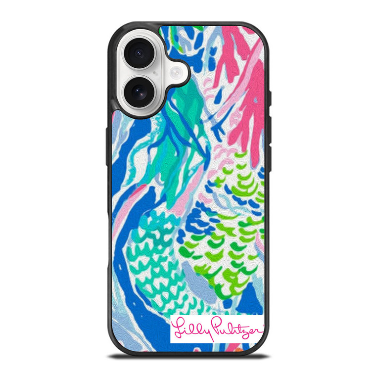 LILLY PULITZER MERMADE CAVE iPhone 17 Case Cover LILLY PULITZER MERMADE CAVE iPhone 17 Case Cover