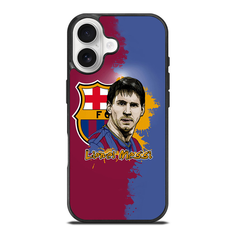 LIONEL MESSI BARCELONA ART iPhone 17 Case Cover LIONEL MESSI BARCELONA ART iPhone 17 Case Cover