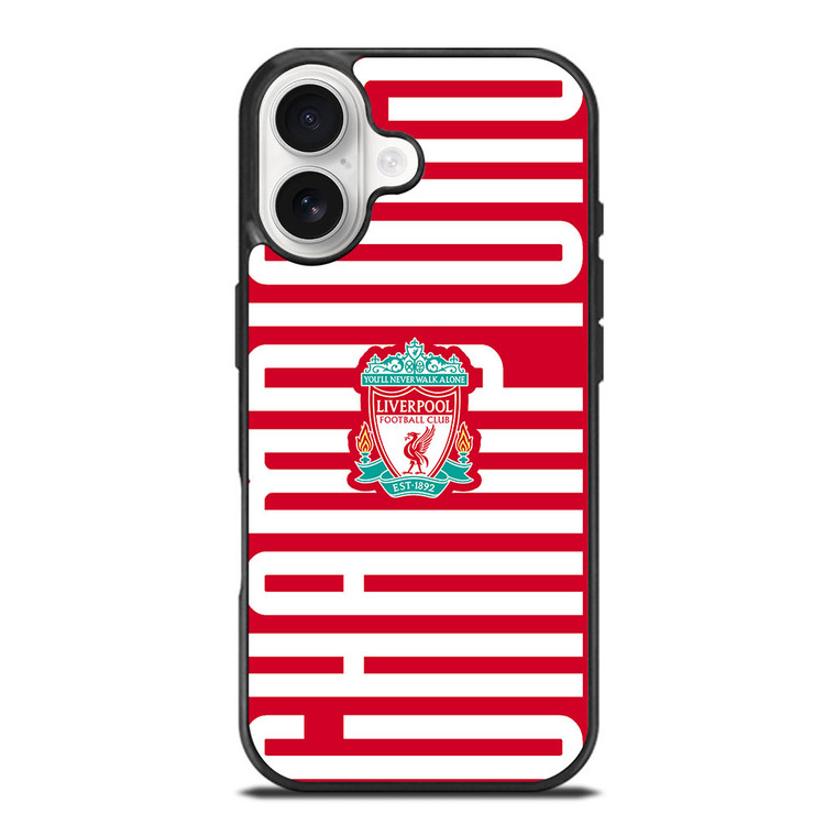 LIVERPOOL FC CHAMPIONS iPhone 17 Case Cover