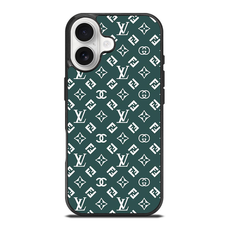 LOUIS VUITTON LV FENDI PATERN ICON LOGO iPhone 17 Case Cover LOUIS VUITTON LV FENDI PATERN ICON LOGO iPhone 17 Case Cover
