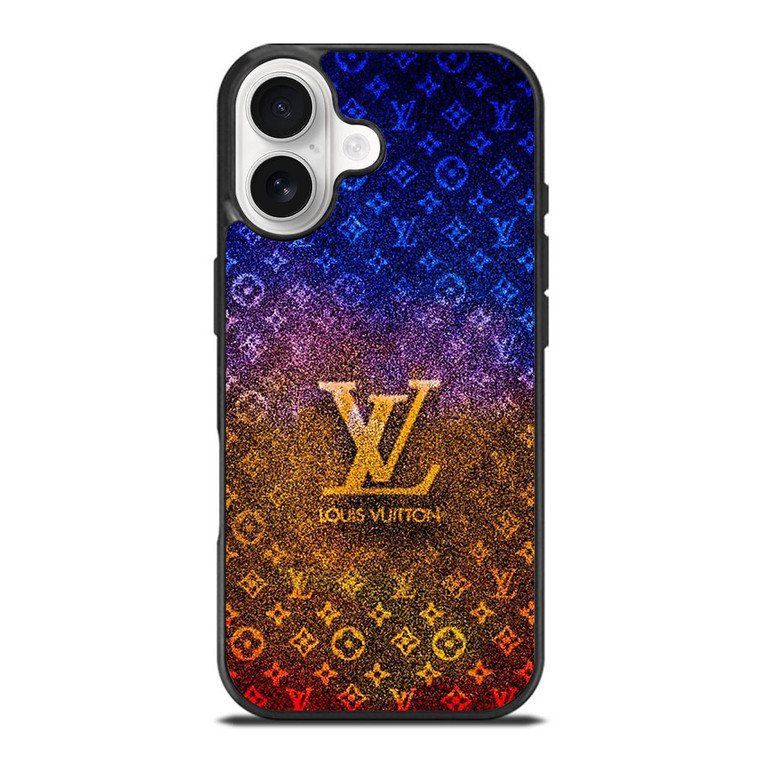 LOUIS VUITTON LV LOGO SPARKLE ICON PATTERN iPhone 17 Case Cover LOUIS VUITTON LV LOGO SPARKLE ICON PATTERN iPhone 17 Case Cover