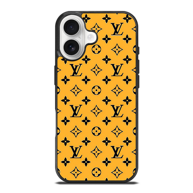 LOUIS VUITTON LV YELLOW PATERN ICON LOGO iPhone 17 Case Cover LOUIS VUITTON LV YELLOW PATERN ICON LOGO iPhone 17 Case Cover