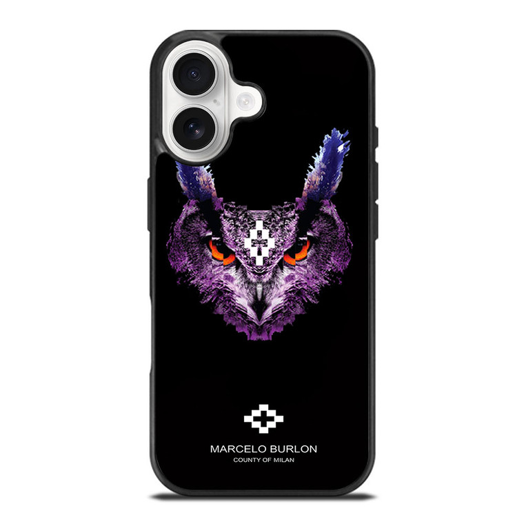 MARCELO BURLON OWL iPhone 17 Case Cover MARCELO BURLON OWL iPhone 17 Case Cover