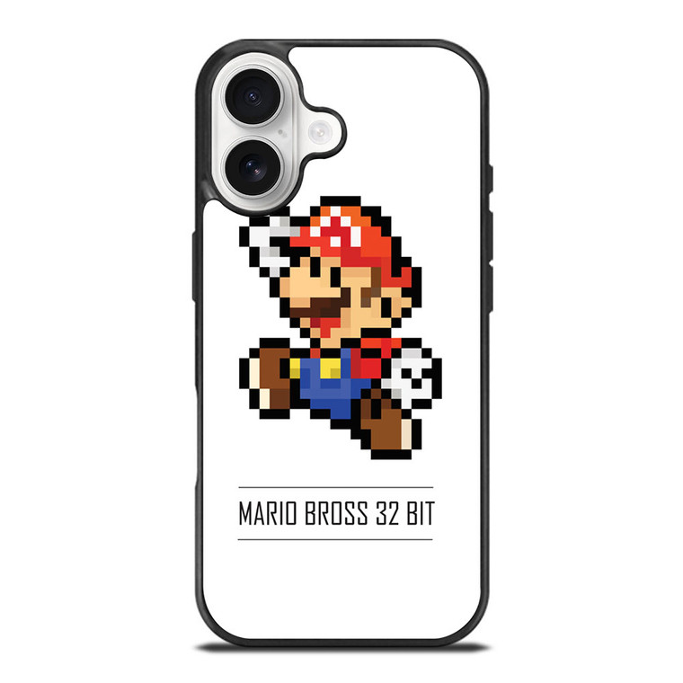 MARIO BROSS PIXEL 32 BIT iPhone 17 Case Cover MARIO BROSS PIXEL 32 BIT iPhone 17 Case Cover