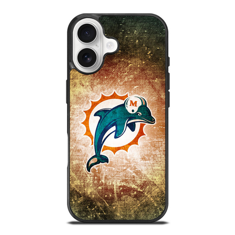 MIAMI DOLPHINS LOGO iPhone 17 Case Cover