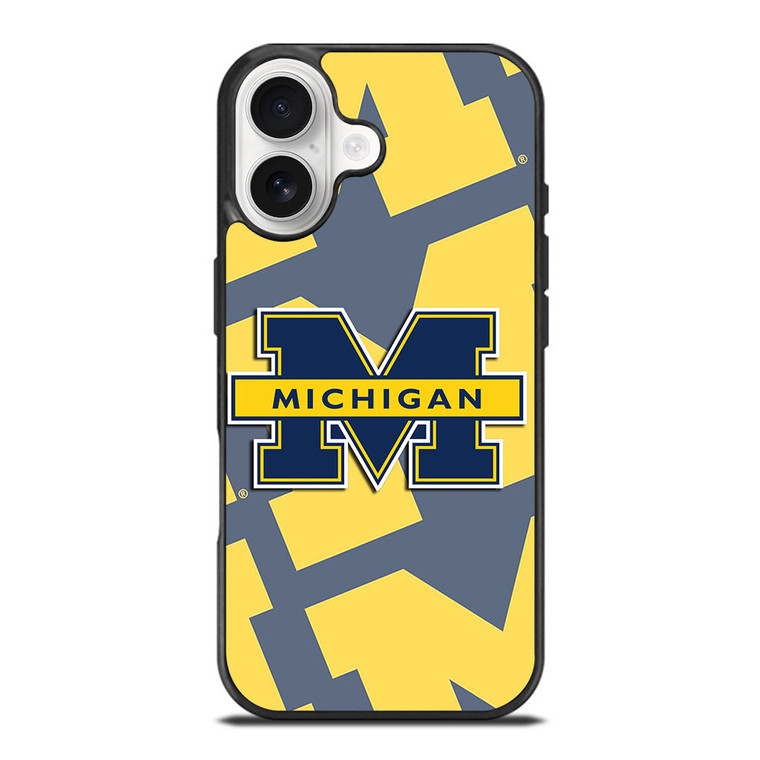 MICHIGAN WOLVERINES LOGO iPhone 17 Case Cover