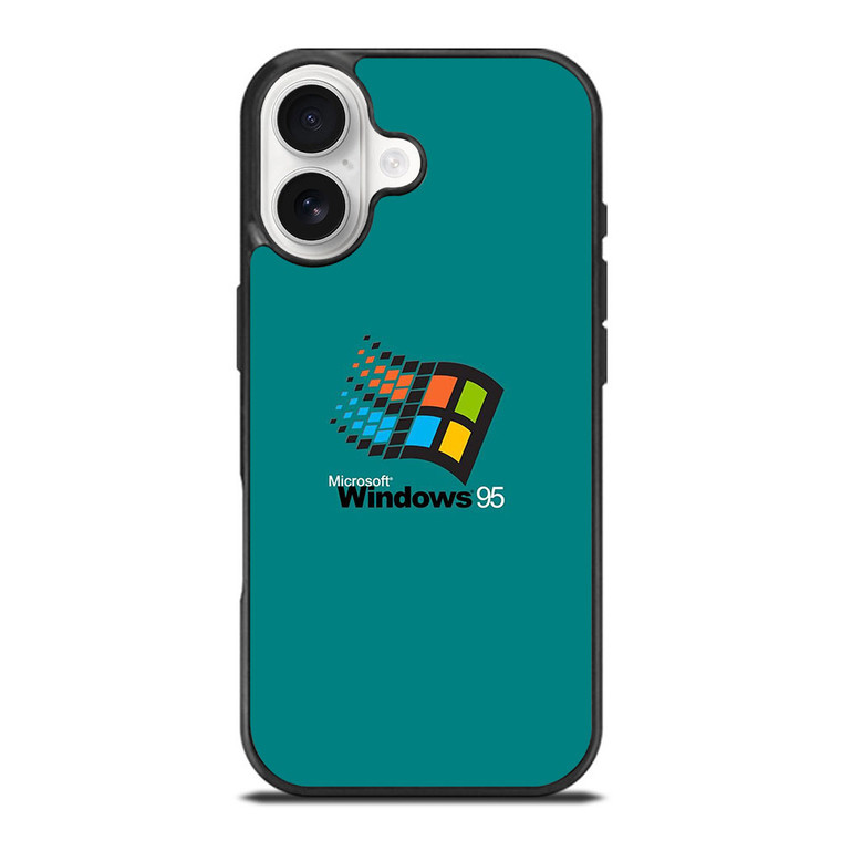 MICROSOFT WINDOWS 95 RETRO LOGO iPhone 17 Case Cover