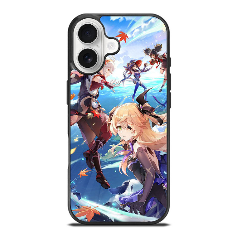 MOBILE GAME CHARACTERS GENSHIN IMPACT iPhone 17 Case Cover