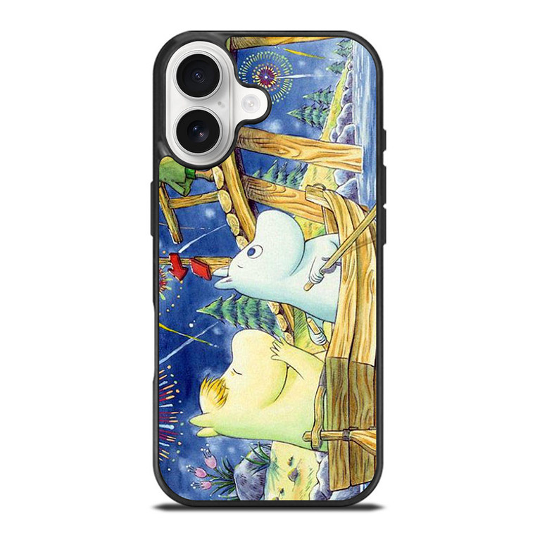 MOOMIN CARTOON LOVE iPhone 17 Case Cover MOOMIN CARTOON LOVE iPhone 17 Case Cover