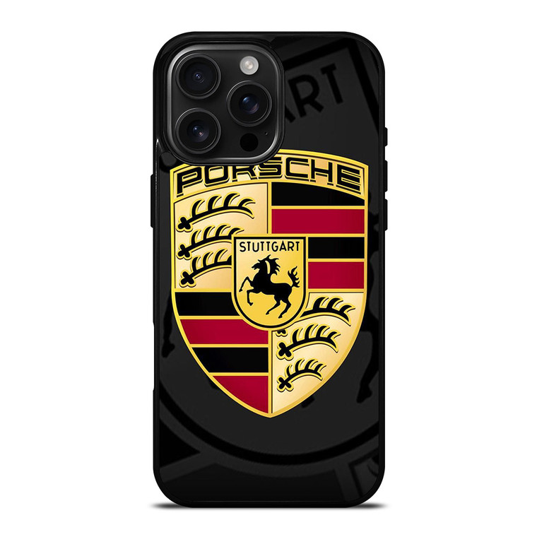 PORSCHE SUPERCAR LOGO iPhone 16 Pro Max Case Cover