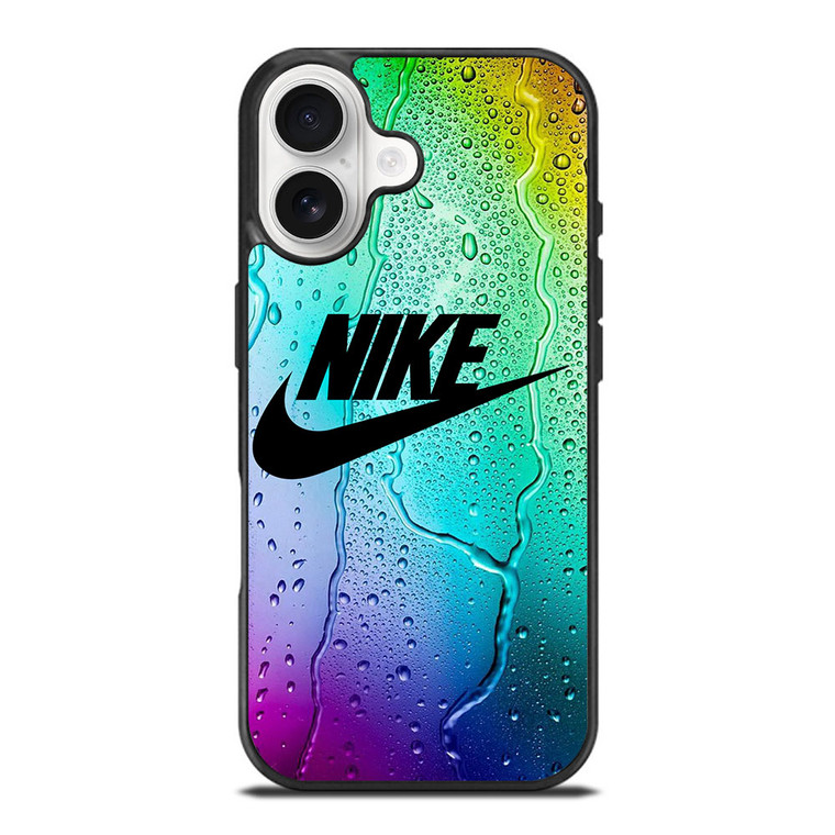 NIKE RAINBOW DROPS iPhone 17 Case Cover