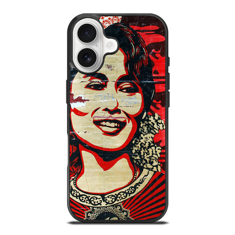 OBEY AUNG SAN SUU KYI iPhone 17 Case Cover