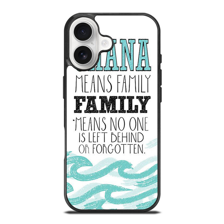 OHANA FAMILY QUOTES STITCH LILLO iPhone 17 Case Cover OHANA FAMILY QUOTES STITCH LILLO iPhone 17 Case Cover