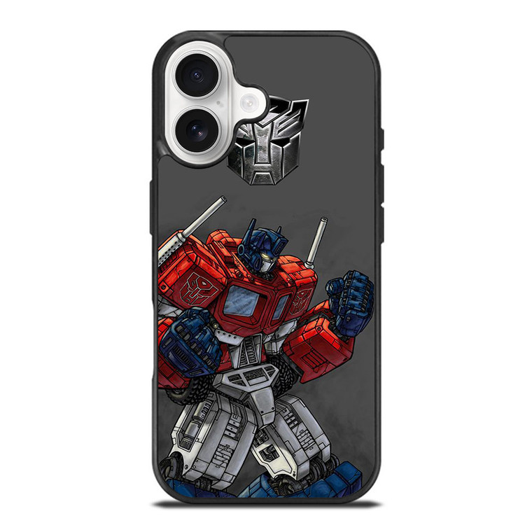 OPTIMUS PRIME CARTOON iPhone 17 Case Cover