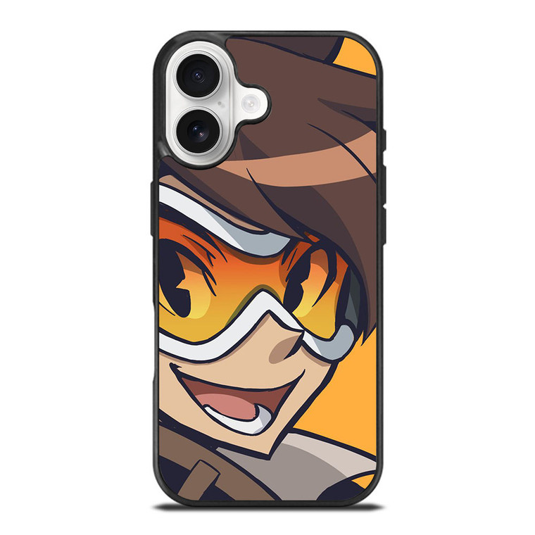 OVERWATCH TRACER CARTOON iPhone 17 Case Cover OVERWATCH TRACER CARTOON iPhone 17 Case Cover