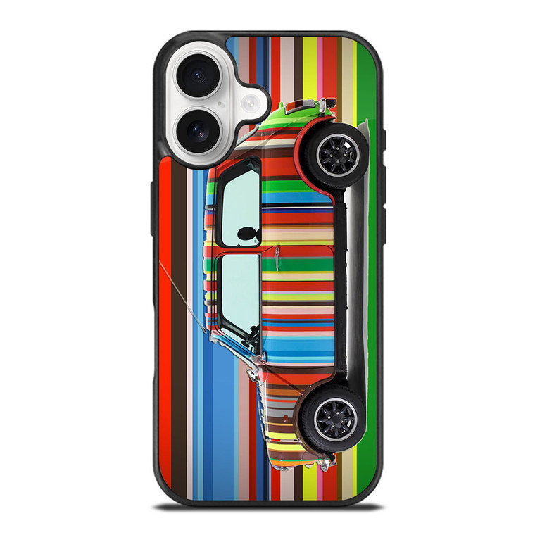 PAUL SMITH MINI COOPER STRIPE iPhone 17 Case Cover PAUL SMITH MINI COOPER STRIPE iPhone 17 Case Cover