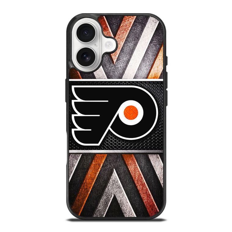 PHILADELPIA FLYERS METAL LOGO iPhone 17 Case Cover PHILADELPIA FLYERS METAL LOGO iPhone 17 Case Cover