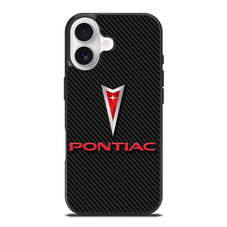 PONTIAC LOGO CAR ICON CARBON iPhone 17 Case Cover PONTIAC LOGO CAR ICON CARBON iPhone 17 Case Cover