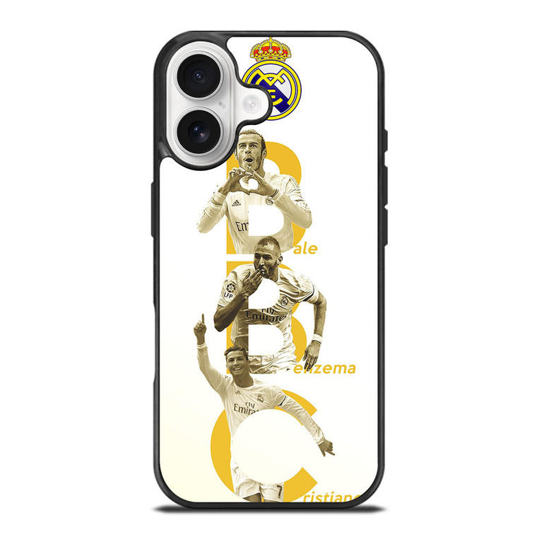 REAL MADRID TRIO BBC iPhone 17 Case Cover REAL MADRID TRIO BBC iPhone 17 Case Cover